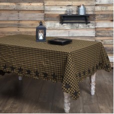 August Grove Deuxville Star Scalloped Cotton Tablecloth AGTG4958